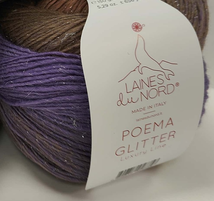 Poema glitter 150g 600m