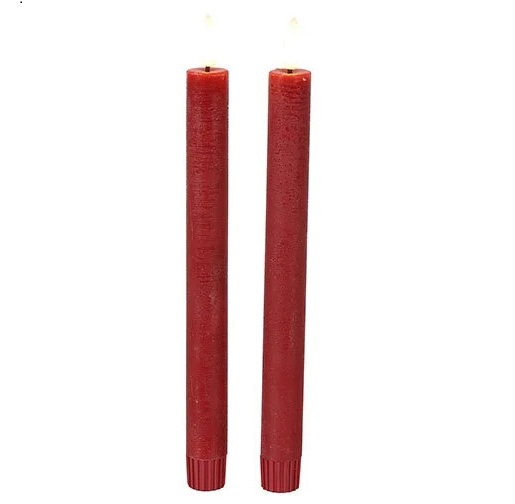 LED-kruunukynttilä (24cm 2kpl) + kaukosäädin (ajastin)