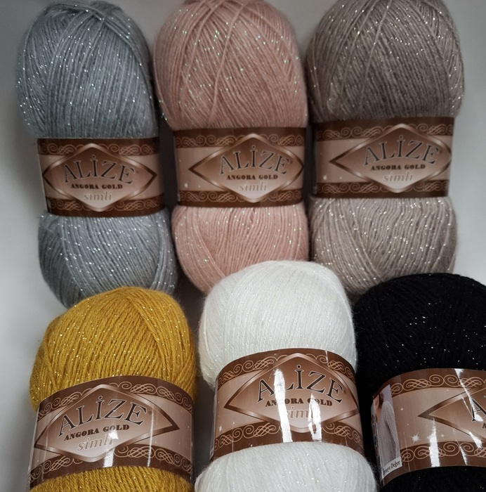 Alize Angora Gold Simli 100g 500m - Image 2