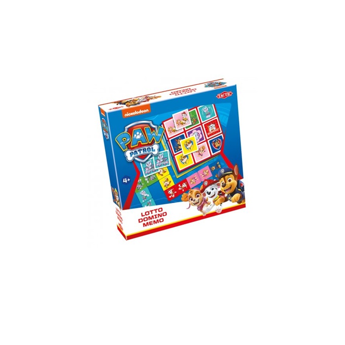 Tactic Ryhmä Hau 3 in 1 Lotto Domino Memo lautapeli