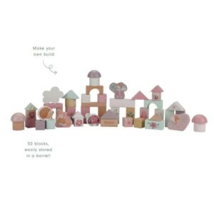 Little Dutch Fairy Garden Rakennuspalikat 50kpl sangossa