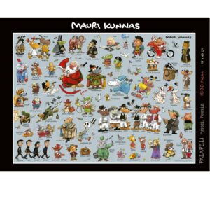 Mauri Kunnas Hahmot 1000-palainen palapeli