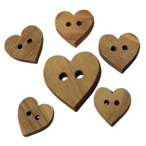 Prym puunappi sydän