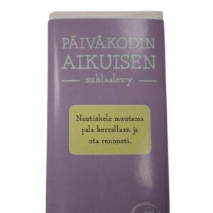 Donoka suklaa Päiväkodin aikuisen suklaalevy