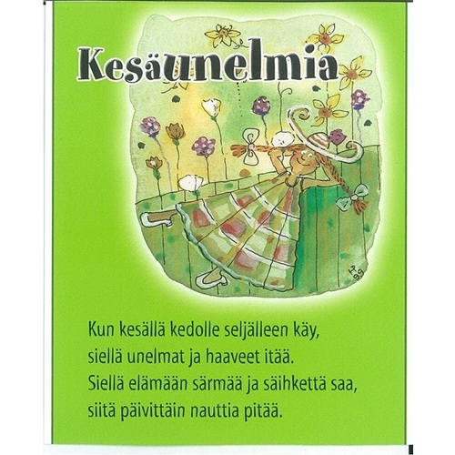 Idea-Rapsakka Pikku jalkakylpy Kesäunelmia