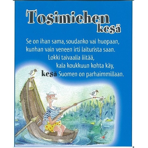 Idea-Rapsakka Pikku jalkakylpy Tosimiehen kesä