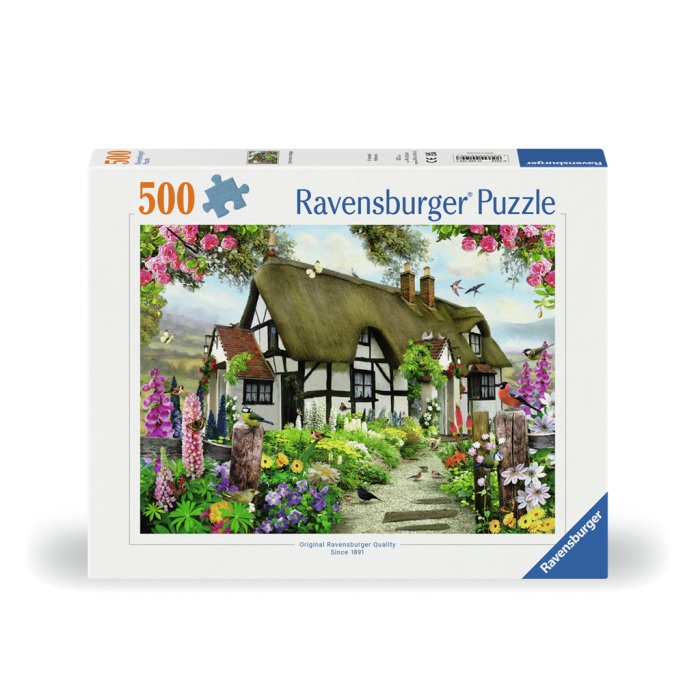 Ravensburger palapeli 500 palaa Charmant cottage