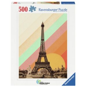 Ravensburger palapeli 500 palaa Paris Rainbow