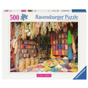 Ravensburger palapeli 500 palaa Colorful spices and herbs. Morocco