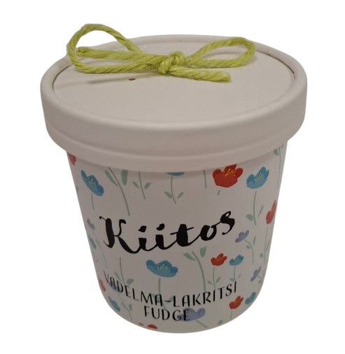 Donoka fudge vadelma-lakritsi Kiitos 150g