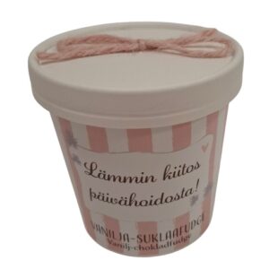 Donoka fudge vanilja-suklaa Lämmin kiitos päivähoidosta 150g