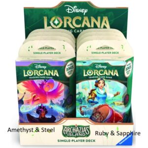 Disney Lorcana Archazia´s Island (Set 7) - Single-Player Deck Ruby & Sapphire