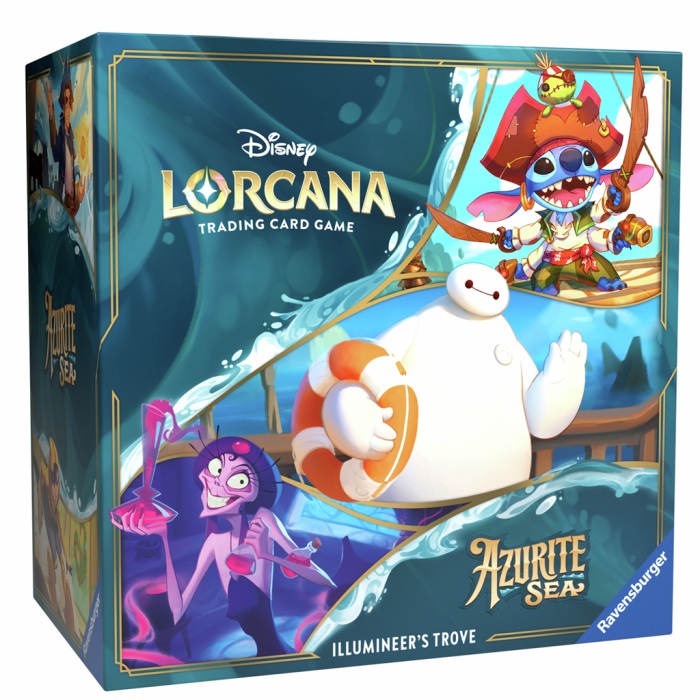 Disney Lorcana DL - Azurite Sea (Set 6) - Illumineer's - Trove Pack Set