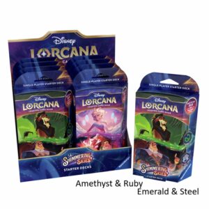 Disney Lorcana Shimmering Skies (Set 5) - Single-Player Deck Amethyst & Ruby