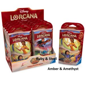 Disney Lorcana Reign of Jafar (Set 8) - Single-Player Deck Amber & Amethyst