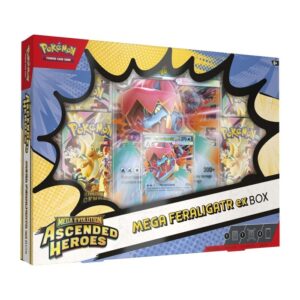 Pokémon TCG: ME: Ascended Heroes Mega Feraligatr ex box