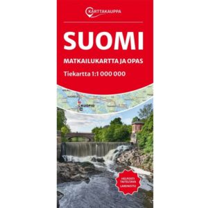 Suomi matkailukartta ja opas 1:1 000 000