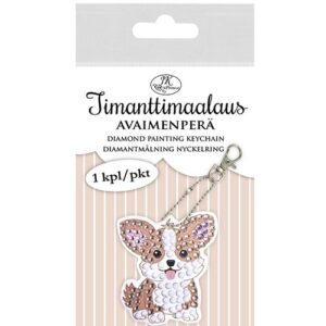 JK Timanttimaalausavaimenperä Koira