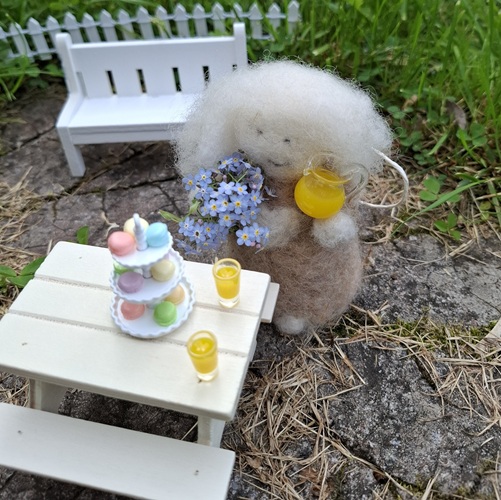 J.K. Miniatyyri koristesetti kannu ja lasit 2kpl - Image 2