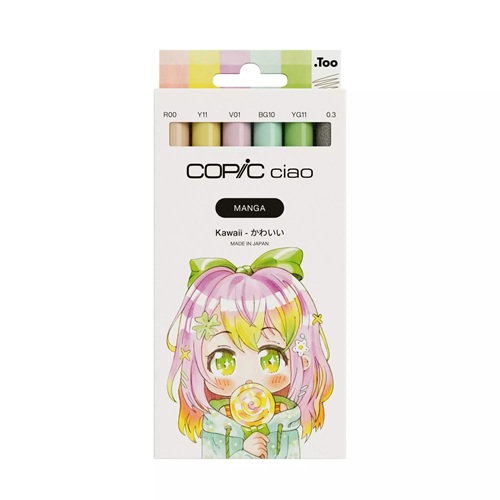 COPIC ciao tussisetti Manga Kawaii/6