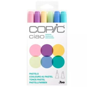COPIC ciao tussisetti Pastels/6