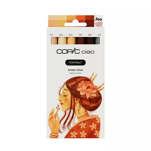 COPIC ciao tussisetti Portrait Amber Glow/6