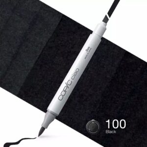 Copic Ciao marker, kappaleittain