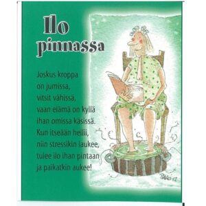 Idea-Rapsakka Pikku jalkakylpy Ilo pinnassa