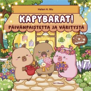 Kapybarat! Päivänpaistetta ja väritystä värityskirja
