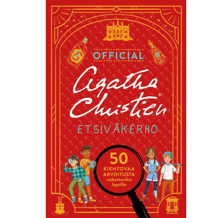 Agatha Christien etsiväkerho - 50 kiehtovaa arvoitusta ratkottavaksi lapsille