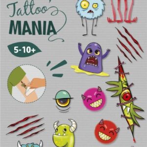 Tattoo mania siirtotatuointi monsterit