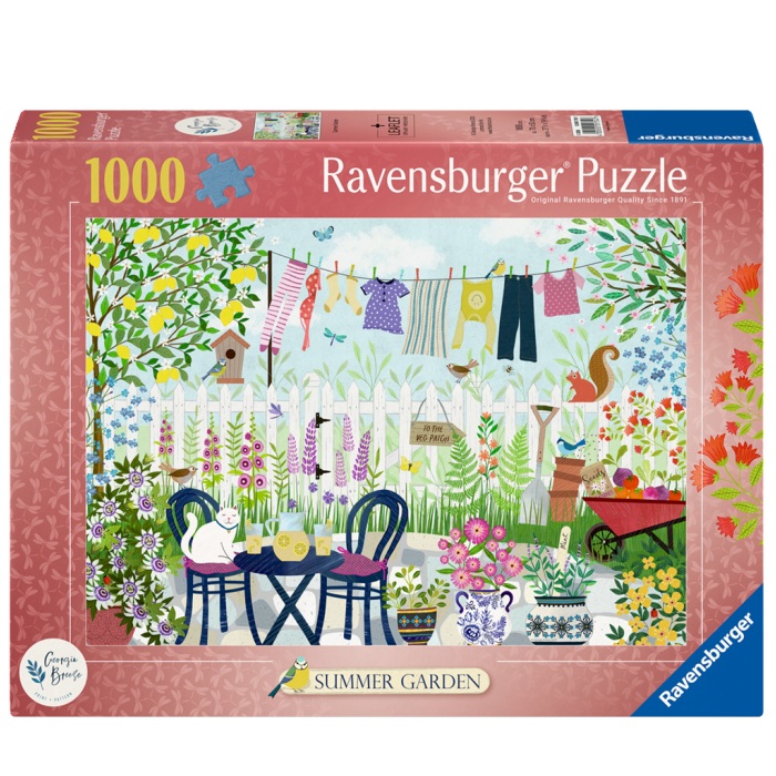 Ravensburger palapeli 1000 palaa Summer Garden