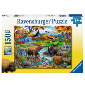 Ravensburger palapeli 150XXL palaa Wildlife Gathering