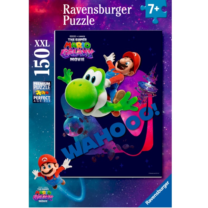 Ravensburger palapeli 150XXL palaa Super Mario Power!
