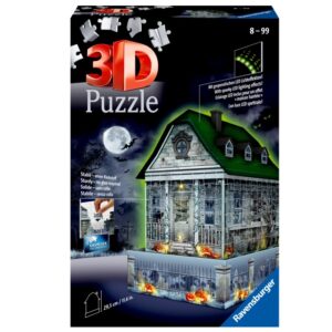 Ravensburger 3D palapeli Haunted House Nightedition