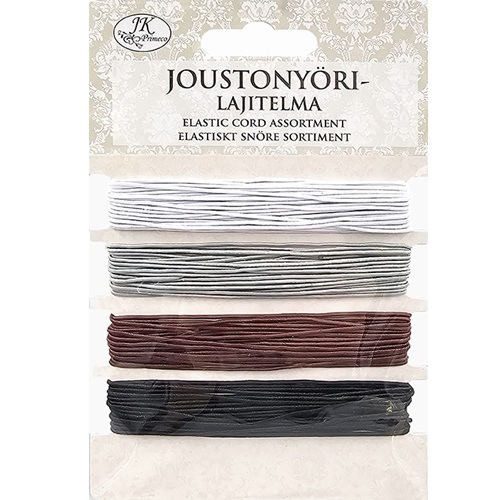JK Joustonyörilajitelma Musta/natur
