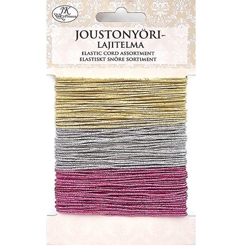 JK Joustonyörilajitelma glitter