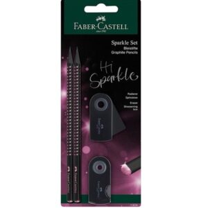 Faber-Castell  Sparkle kynä setti midnight rose