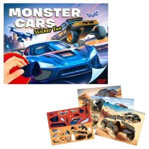 Action World Monster Cars tarrapuuhakirja
