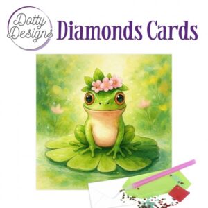 Dotty designs timanttimaalauskortti Frog