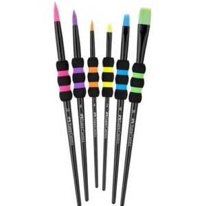 Faber-Castell Soft Touch Sivellinsetti musta