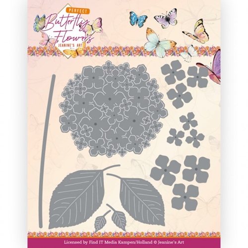 Jeanine´s art stanssi hortensia