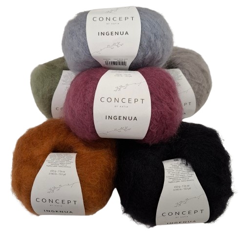 Concept by Katia Ingenua mohair sekoitelanka 50g 140m