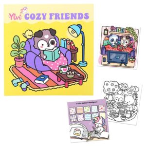 Ylvi Cozy friends värityskirja