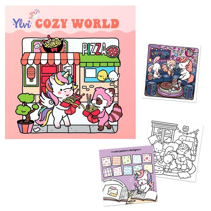 Ylvi Cozy world värityskirja