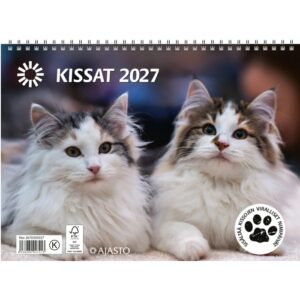 Ajasto Kissat seinäkalenteri 2027