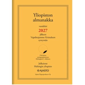 Ajasto Yliopiston almanakka A6 2027