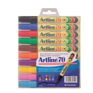 Permanent tussi 1,5mm Artline 70 värilajitelma /10