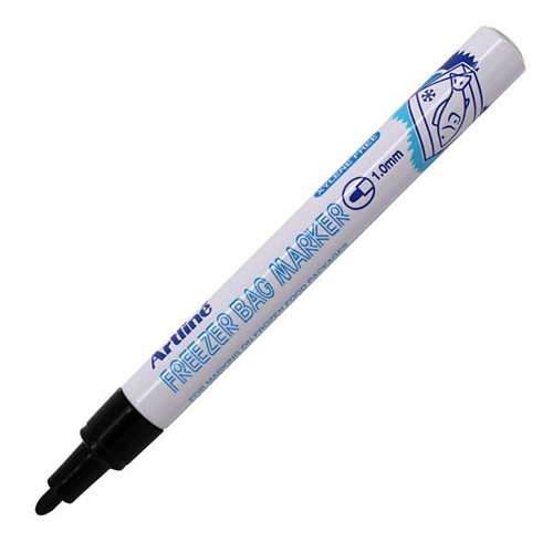 Artline EK-770 pakastuskynä musta 1 mm pyöreä