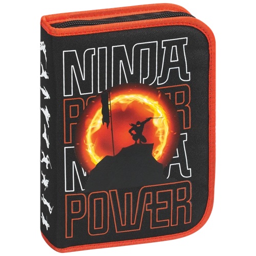Brunnen kerrospenaali Ninja Power musta-oranssi